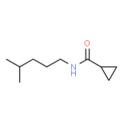 ChemSpider 2D Image | N-(4-Methylpentyl)cyclopropanecarboxamide | C10H19NO