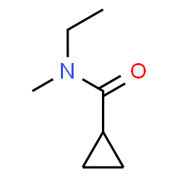ChemSpider 2D Image | N-Ethyl-N-methylcyclopropanecarboxamide | C7H13NO