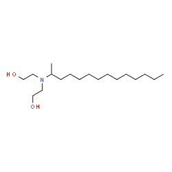 ChemSpider 2D Image | 2,2'-(2-Tetradecanylimino)diethanol | C18H39NO2