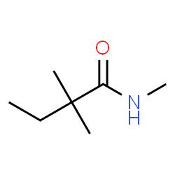 ChemSpider 2D Image | N,2,2-Trimethylbutanamide | C7H15NO