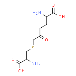 ChemSpider 2D Image | 6-[(2-Amino-2-carboxyethyl)sulfanyl]-5-oxonorleucine | C9H16N2O5S