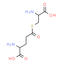 ChemSpider 2D Image | 2-Amino-5-[(2-amino-2-carboxyethyl)sulfanyl]-5-oxopentanoic acid | C8H14N2O5S