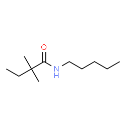 ChemSpider 2D Image | 2,2-Dimethyl-N-pentylbutanamide | C11H23NO