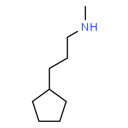 ChemSpider 2D Image | METHYL(CYCLOPENTYL-PROPYL)AMINE | C9H19N