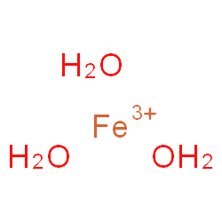 ChemSpider 2D Image | ferric trihydrate | H6FeO3