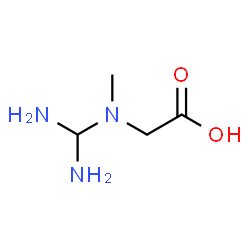 ChemSpider 2D Image | N-(Diaminomethyl)-N-methylglycine | C4H11N3O2