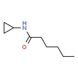 ChemSpider 2D Image | N-Cyclopropylhexanamide | C9H17NO
