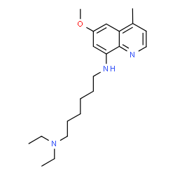 ChemSpider 2D Image | sitamaquine | C21H33N3O