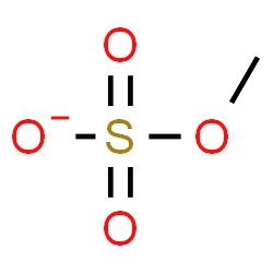 ChemSpider 2D Image | methyl sulfate anion | CH3O4S