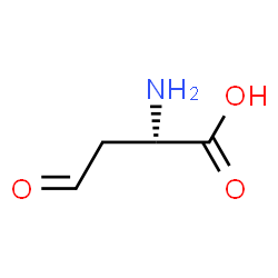 ChemSpider 2D Image | L-Aspartic 4-semialdehyde | C4H7NO3