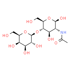 ChemSpider 2D Image | N-Acetyllactosamine | C14H25NO11