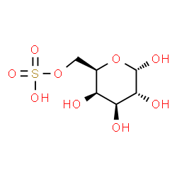 ChemSpider 2D Image | 6-O-Sulfo-alpha-D-galactopyranose | C6H12O9S