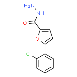 ChemSpider 2D Image | 5-(2-Chlorophenyl)-2-furohydrazide | C11H9ClN2O2