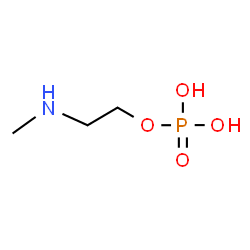 ChemSpider 2D Image | N-methylethanolamine phosphate | C3H10NO4P