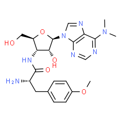 ChemSpider 2D Image | PUROMYCIN | C22H29N7O5