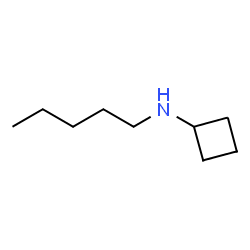 ChemSpider 2D Image | N-Pentylcyclobutanamine | C9H19N