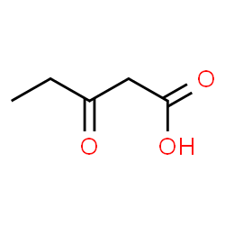 ChemSpider 2D Image | 3-oxovaleric acid | C5H8O3