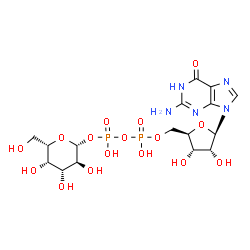 ChemSpider 2D Image | GDP-L-galactose | C16H25N5O16P2