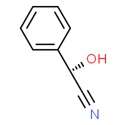 ChemSpider 2D Image | (-)-mandelonitrile | C8H7NO