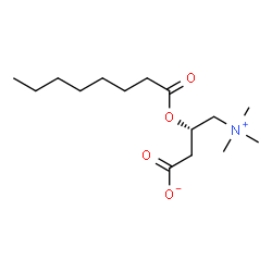 ChemSpider 2D Image | L-Octanoylcarnitine | C15H29NO4