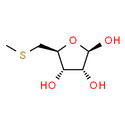 ChemSpider 2D Image | 5-methylthioribose | C6H12O4S