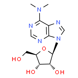 ChemSpider 2D Image | N6-Dimethyladenosine | C12H17N5O4