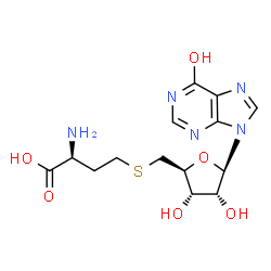 ChemSpider 2D Image | S-inosyl-L-homocysteine | C14H19N5O6S