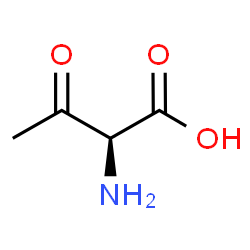 ChemSpider 2D Image | 2-amino-3-ketobutyric acid | C4H7NO3