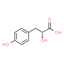 ChemSpider 2D Image | D-p-hydroxyphenyl lactic acid | C9H10O4
