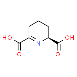 ChemSpider 2D Image | (S)-2,3,4,5-tetrahydrodipicolinic acid | C7H9NO4