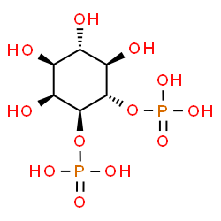 ChemSpider 2D Image | D-myo-Inositol 3,4-diphosphate | C6H14O12P2