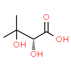 ChemSpider 2D Image | (R)-2,3-dihydroxy-3-methylbutanoic acid | C5H10O4