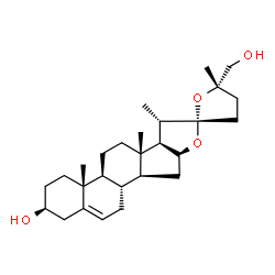 ChemSpider 2D Image | Nuatigenin | C27H42O4