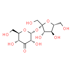 ChemSpider 2D Image | 3-Ketosucrose | C12H20O11