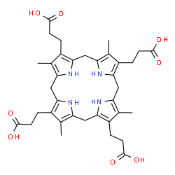 ChemSpider 2D Image | Coproporphyrinogen I | C36H44N4O8