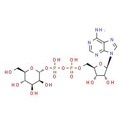 ChemSpider 2D Image | ADP-mannose | C16H25N5O15P2