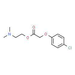 ChemSpider 2D Image | meclofenoxate | C12H16ClNO3