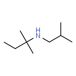 ChemSpider 2D Image | N-Isobutyl-2-methyl-2-butanamine | C9H21N