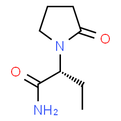 ChemSpider 2D Image | R-(+)-Etiracetam | C8H14N2O2