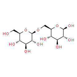 ChemSpider 2D Image | beta-Gentiobiose | C12H22O11