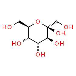 ChemSpider 2D Image | beta-D-Sedoheptulopyranose | C7H14O7