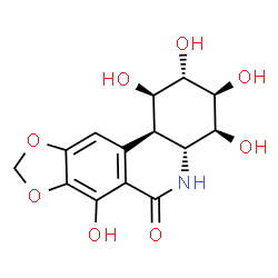 ChemSpider 2D Image | Pancratistatin | C14H15NO8