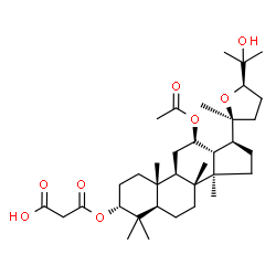 ChemSpider 2D Image | papyriferic acid | C35H56O8