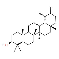 ChemSpider 2D Image | (3beta,19alpha)-Urs-20(30)-en-3-ol | C30H50O