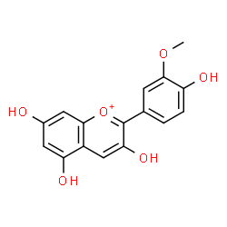 ChemSpider 2D Image | Peonidin | C16H13O6