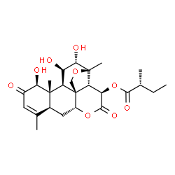 ChemSpider 2D Image | (+)-Simalikalactone D | C25H34O9