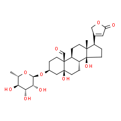 ChemSpider 2D Image | Convallatoxin | C29H42O10