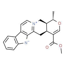 ChemSpider 2D Image | alstonine | C21H20N2O3