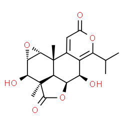 ChemSpider 2D Image | Nagilactone C | C19H22O7