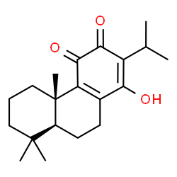 ChemSpider 2D Image | 14-Hydroxyabieta-8,13-diene-11,12-dione | C20H28O3